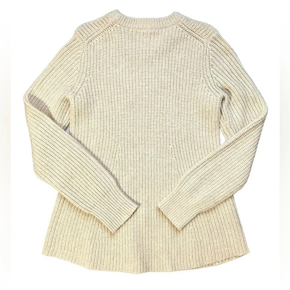 Athleta Sierra Crew Chunky Knit Wool Sweater - Picture 5 of 5